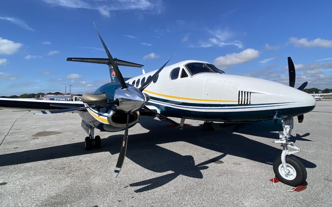 King Air B200GT – EPIC Performance Package Installed